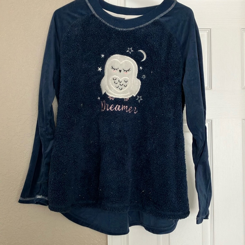 Long sleeve pajama top